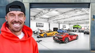 I BUILT MY DREAM SUPERCAR WORKSHOP [upl. by Eneiluj]