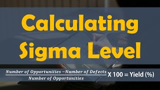 Calculating Sigma Level of Products and Processes  Lean Six Sigma Complete Course [upl. by Shalom]