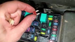 2005 Acura TL AC Fuses and Relays  Locations [upl. by Kalam]