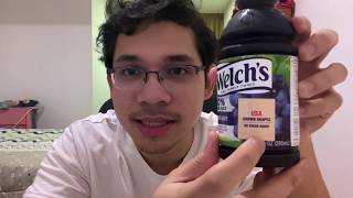 WELCH Grape Juice  Drink Review 135 [upl. by Sjoberg]