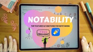 Notability  Top Features amp Functions for Notetaking [upl. by Aticilef796]