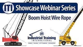 Boom Hoist Wire Rope on Mobile Cranes  Failures amp Considerations [upl. by Newman959]