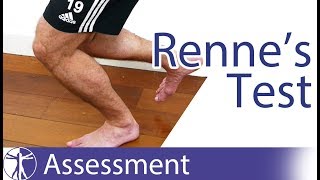 Rennes Test  Iliotibial Band Friction Syndrome ITBS [upl. by Ydnys]