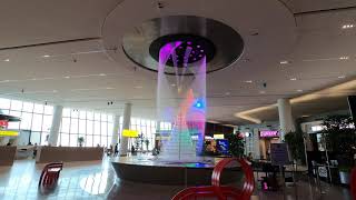 New York NY Fountain at LaGuardia Airport [upl. by Dyanne]