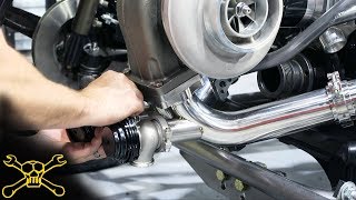 How To Install Turbo Wastegate [upl. by Zilvia]