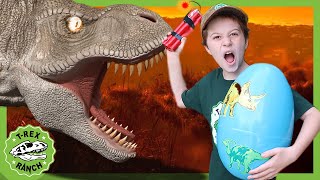 TRex Ranch Halloween Special  Skeletons and Dinosaurs Attack Videos for Kids [upl. by Trinity]