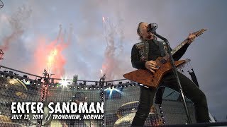 Metallica Enter Sandman Trondheim Norway  July 13 2019 [upl. by Buttaro]