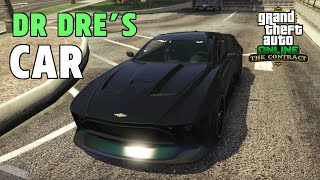 Dr Dres Car in GTA Online The Contract [upl. by Nahgeem]