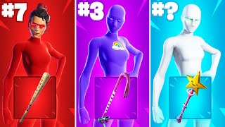 15 Most TRYHARD Superhero Skin Combos In Fortnite [upl. by Enneicul]