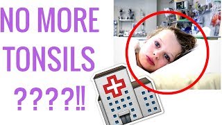 BIGGY GETS HIS TONSILS OUT VLOG  Sabre Norris [upl. by Leen]