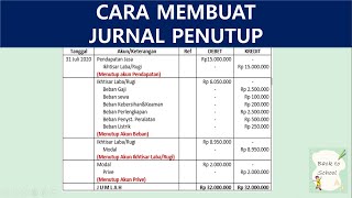 JURNAL PENUTUP [upl. by Adnohsirk349]