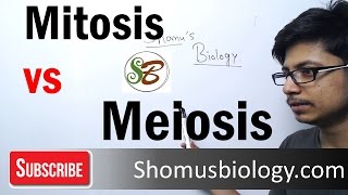 Difference between mitosis and meiosis [upl. by Surad]