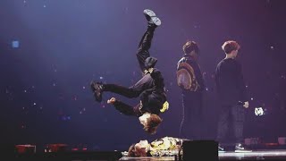 JIMIN jumping over JHOPE compilation  We are Bulletproof pt2 [upl. by Ynnam126]