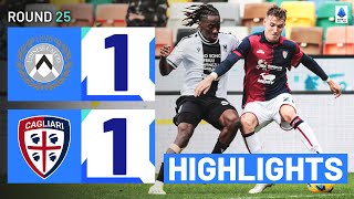 UDINESECAGLIARI 11  HIGHLIGHTS  Cagliari Rescue Important Point  Serie A 202324 [upl. by Ivett]