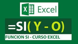 Curso Excel Funciones lógicas SI  Y  O Anidadas [upl. by Eenafit]