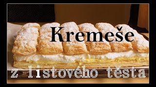 Kremeše Vanilkovosmetanový dezert [upl. by Stiruc748]