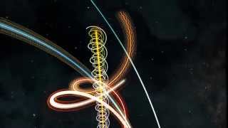 Solar System in Motion A Helical Visualization of Time [upl. by Irehs396]