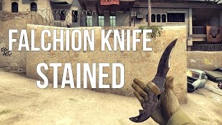 ★ Falchion Knife  Stained  Showcase [upl. by Tonkin]