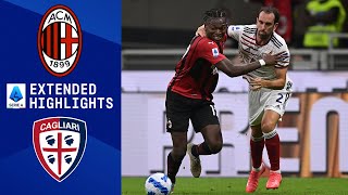 AC Milan vs Cagliari Extended Highlights  Serie A  CBS Sports Golazo [upl. by Nrojb]