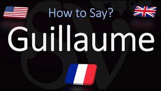 How to Pronounce Guillaume CORRECTLY French Name Meaning amp Pronunciation [upl. by Llednek]