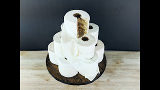 How To Make a Toilet Paper Cake [upl. by Cavanagh]