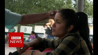 Venezuela crisis Desperate women selling their hair  BBC News [upl. by Tumer839]