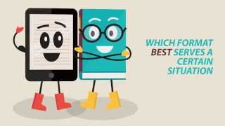 BookWars Ebooks vs Printed Books  Infographic Video [upl. by Ecille]