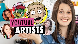 My Favorite Art Channels on YouTube [upl. by Ivett306]