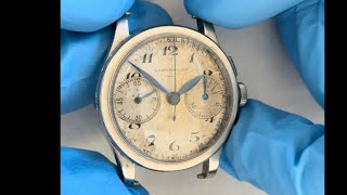 Service vintage Girard Perregeux chronograph [upl. by Akiwak906]