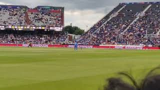 MS Dhoni Run Out by Guptill  Ind v NZ  World Cup Semi Final 2019  Manchester [upl. by Aseefan]