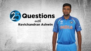 25 Questions with Ravichandran Ashwin  Dhoni is the smartest cricket brain I know [upl. by Cristobal]