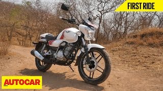 Bajaj V15  First Ride  Autocar India [upl. by Mccormick]