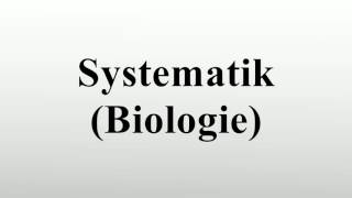 Systematik Biologie [upl. by Idnac848]