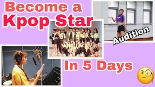 VLOG 11 Becoming a Kpop Star Trainee for 5 days in Seoul [upl. by Lantz]