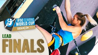 Lead finals  Briançon 2022 [upl. by Rhee]