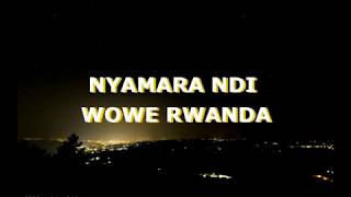 Nyamara ndi wowe Rwanda Lyrics  Byumvuhore J Baptiste  Vol VI [upl. by Adnuhs]