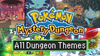 Pokémon Mystery Dungeon  All Dungeon Themes [upl. by Ednyl]