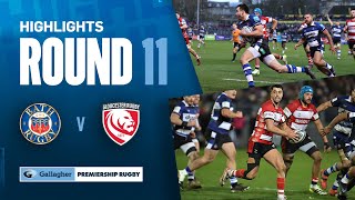 Bath v Gloucester  HIGHLIGHTS  Second Half Comeback  Gallagher Premiership 202324 [upl. by Eelamme]