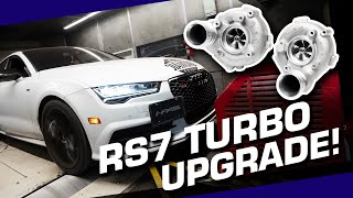 Audi S7 gets an HPA RS7 Hybrid Turbo Upgrade [upl. by Ignazio520]