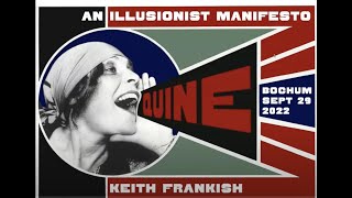 Keith Frankish An Illusionist Manifesto [upl. by Rene]