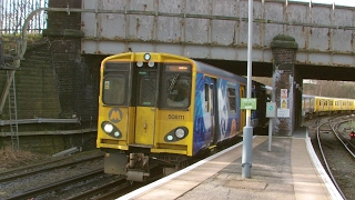 Half an Hour at 216  Birkenhead North Station 1022017  Class 507 508 terminus [upl. by Gabbey]