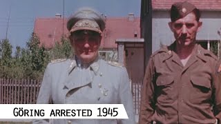 Hermann Göring in Custody on May 15 1945 in color and HD [upl. by Betti]