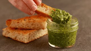 The Secret to Great Pesto [upl. by Ahsitauq]