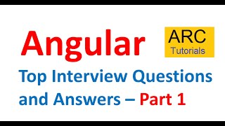 Angular Interview Questions and Answers latest 2019  Angular Interview Questions with examples [upl. by Krisha304]