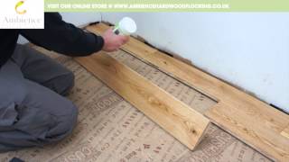 How to Install Engineered Tongue amp Groove Flooring [upl. by Yokum]