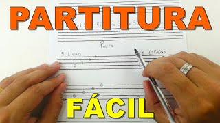 Como ler Partitura FÁCIL  Aula completa [upl. by Allemat612]