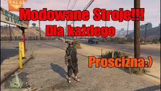 GTA 5 online Modowane Stroje Dla każdego bardzo proste [upl. by Viole]