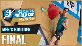 Mens Boulder final  Prague 2024 [upl. by Mount580]