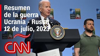 Resumen en video de la guerra Ucrania  Rusia 12 de julio de 2023 [upl. by Aniwde]