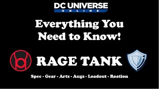 DCUO Rage Tank Guide  Everything You Need to Know [upl. by Olegnaed]